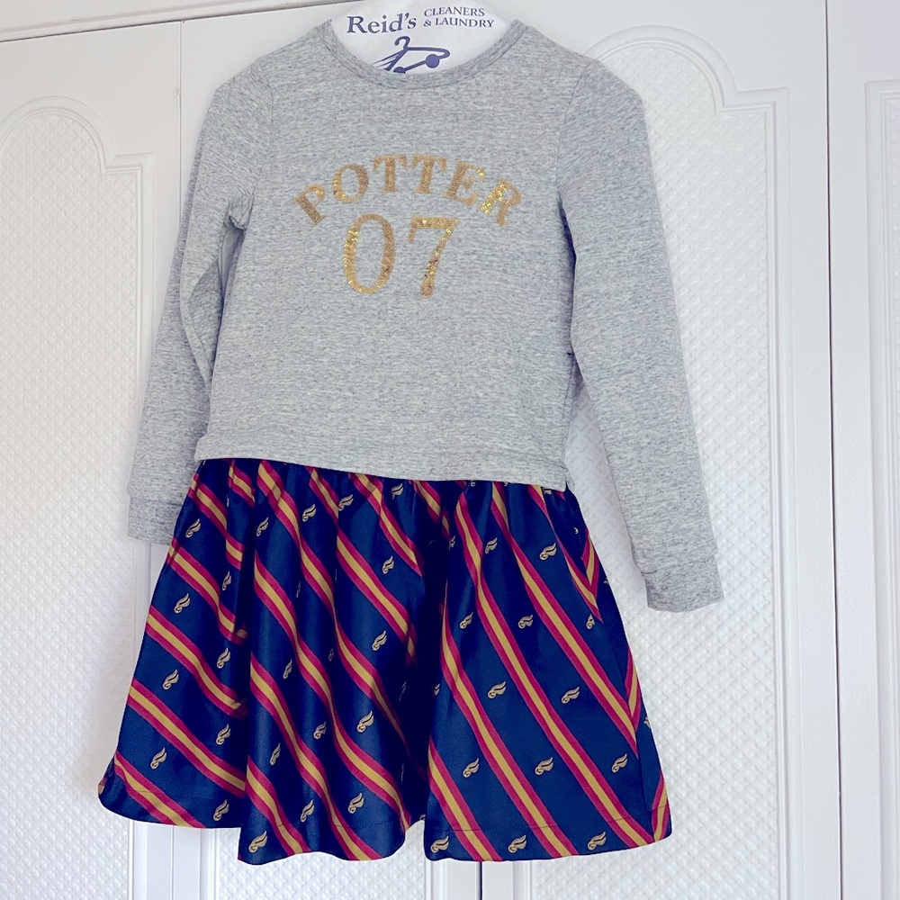 Mini Boden Harry Potter Sequin Seeker Dress Size 8-9, New without tags $40
